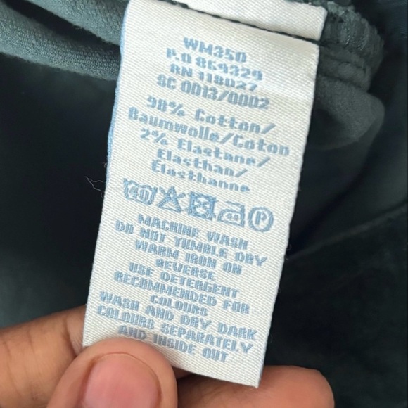 Boden pants corduroy green tall emerald skinny 6L Career Office Workwear - Picture 4 of 5